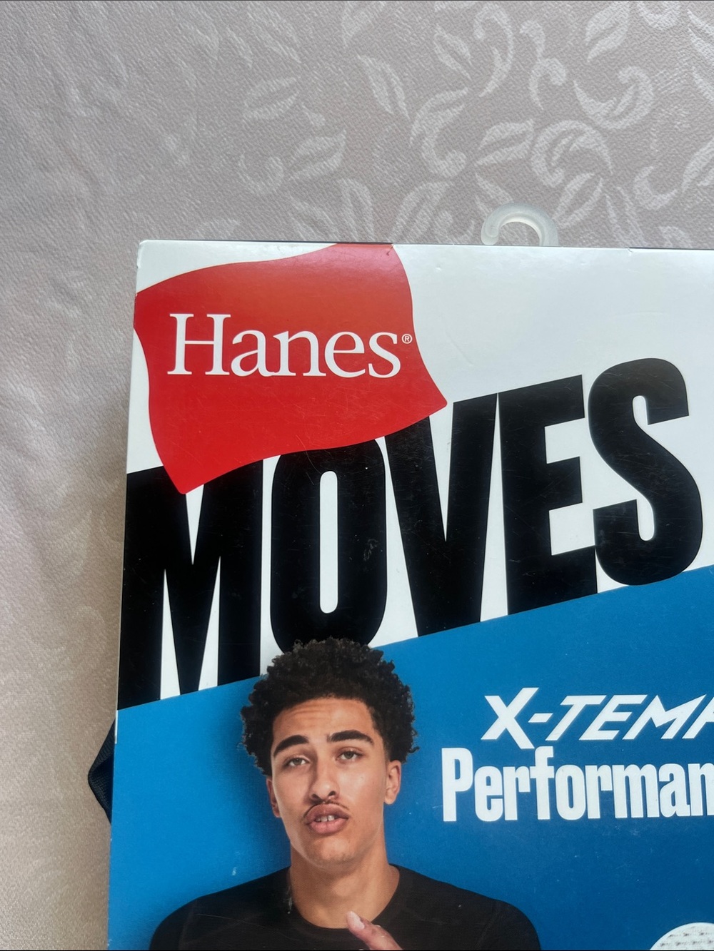 2/$25 NWT Hanes Men's Performance Crew Neck T-Shirts Black & Gray 3 Pack Size S - Picture 4 of 11